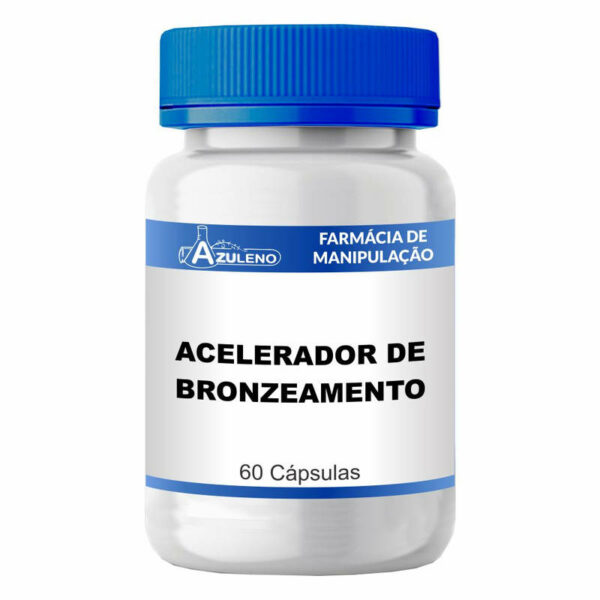 Acelerador de Bronzeamento - 60 Cápsulas