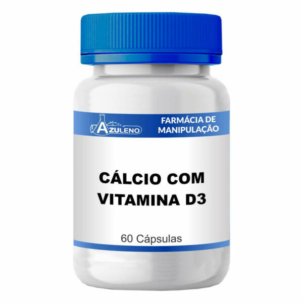 Cálcio 600mg + Vitamina D3 800UI - 60 Cápsulas