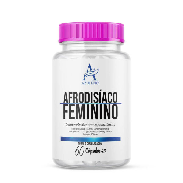Composto Afrodisíaco Feminino - 60 Cápsulas
