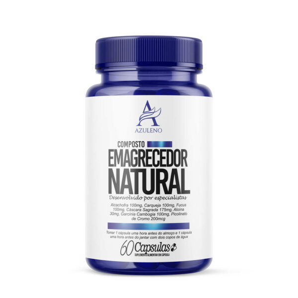Composto Emagrecedor Natural - 60 Cápsulas