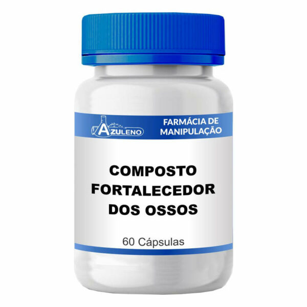Composto Fortalecedor dos Ossos - 60 Cápsulas