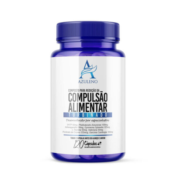 Composto para Redução da Compulsão Alimentar Turbinado - 120 Cápsulas