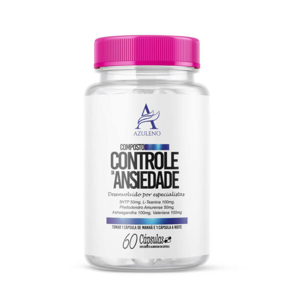 Composto para Controle da Ansiedade - 60 Cápsulas