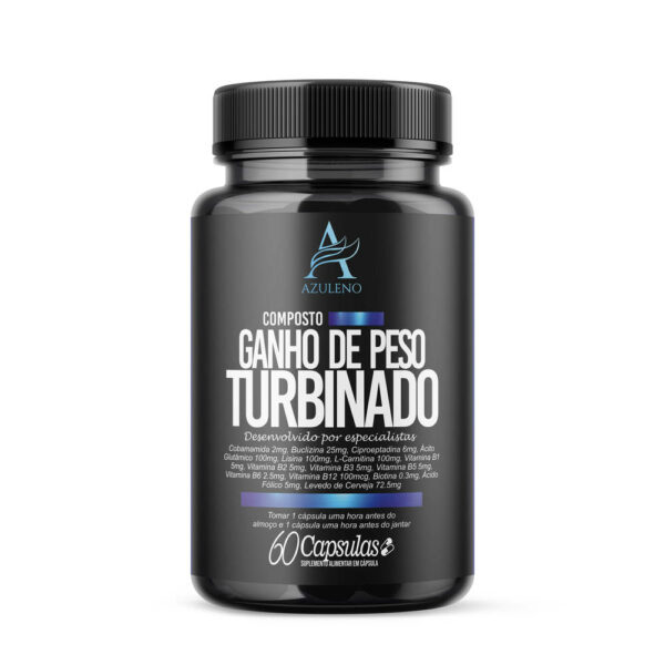 Composto para Ganho de Peso Turbinado - 60 Cápsulas