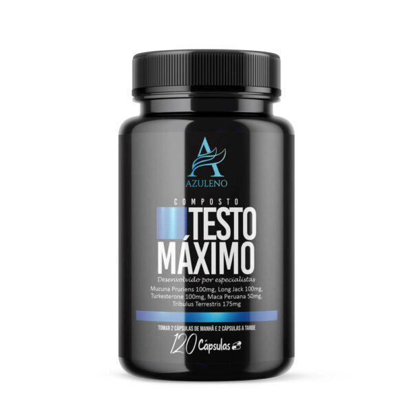 Composto Testo Máximo - 120 Cápsulas