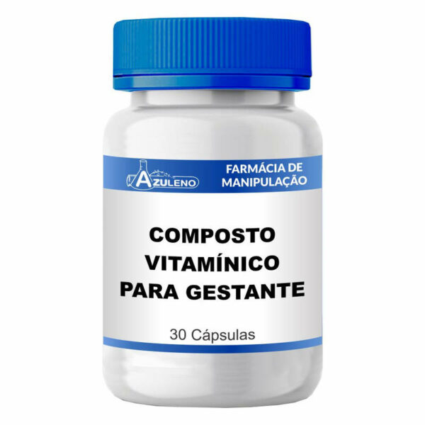 Composto Vitaminico para Gestante - 30 Cápsulas
