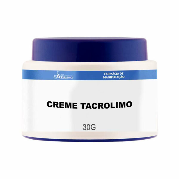 Creme Tacrolimo 0,1% para Psoríase 30G