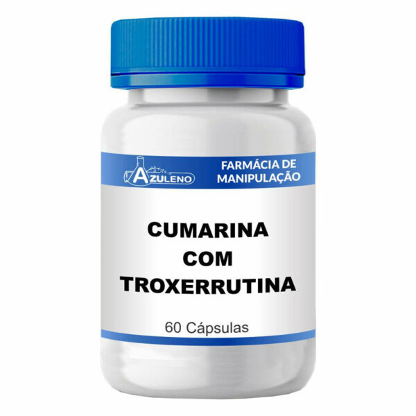 Cumarina 15mg + Troxerrutina 90mg - 60 Cápsulas