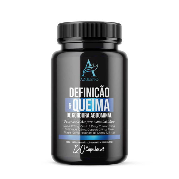 Definição e Queima de Gordura Abdominal - 120 Cápsulas