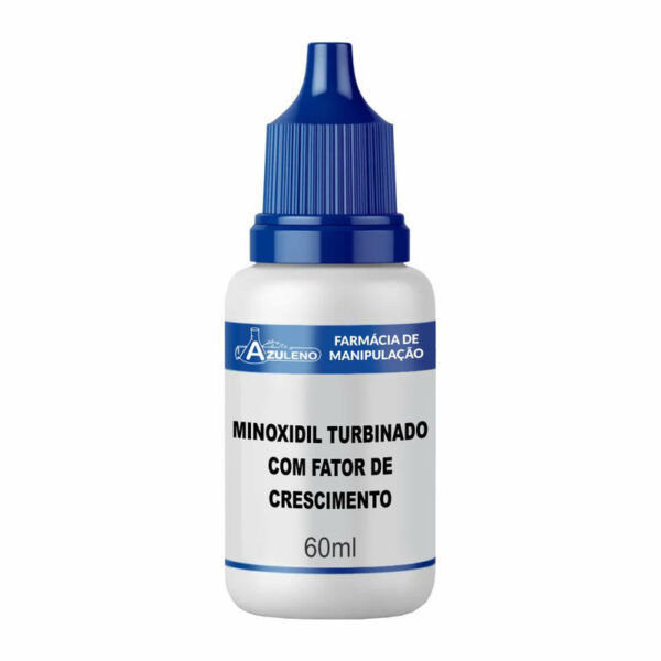 Minoxidil Turbinado com Fator de Crescimento 60ml