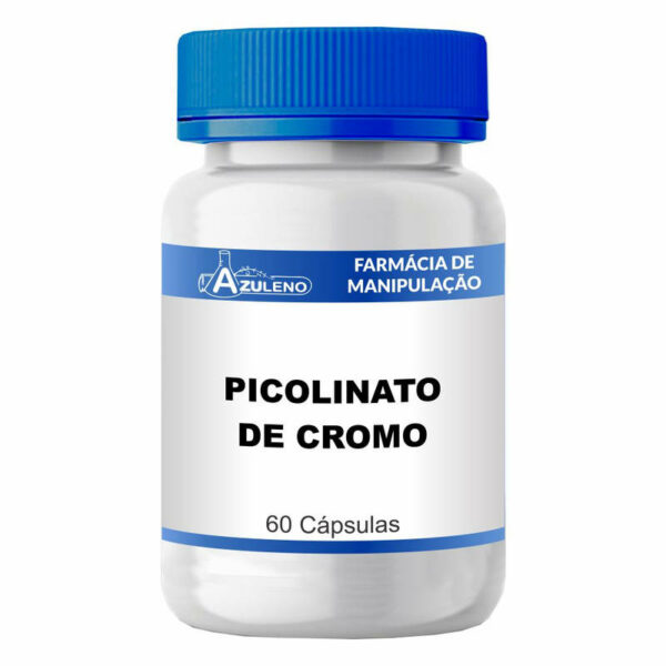 Picolinato de Cromo 350mcg - 60 Cápsulas