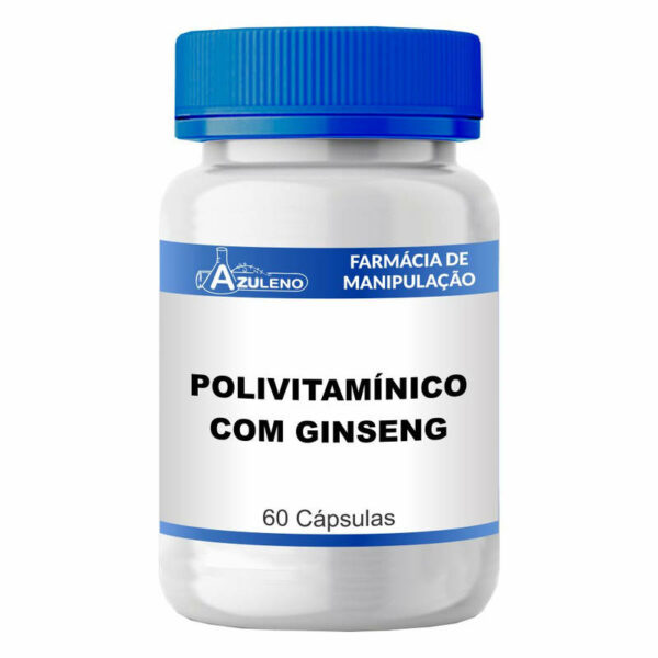 Polivitaminico com Ginseng - 60 Cápsulas