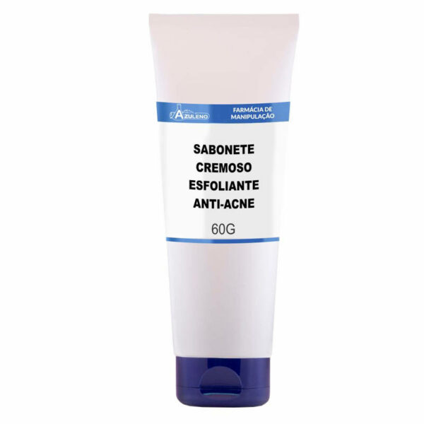 Sabonete Cremoso Esfoliante Anti-Acne 60G