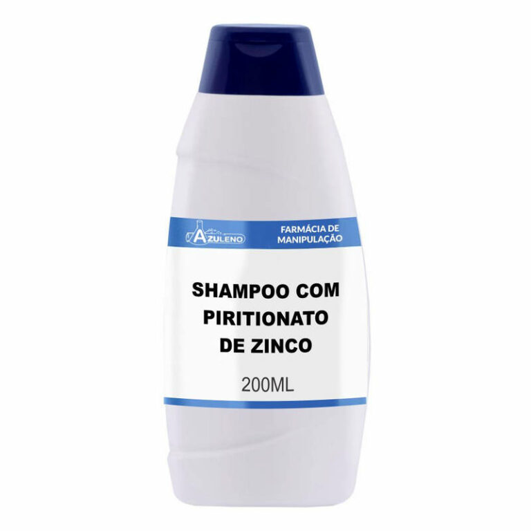 Shampoo com Piritionato de Zinco 2 200ml Azuleno Shampoo com Piritionato de Zinco 2 200ml Azuleno