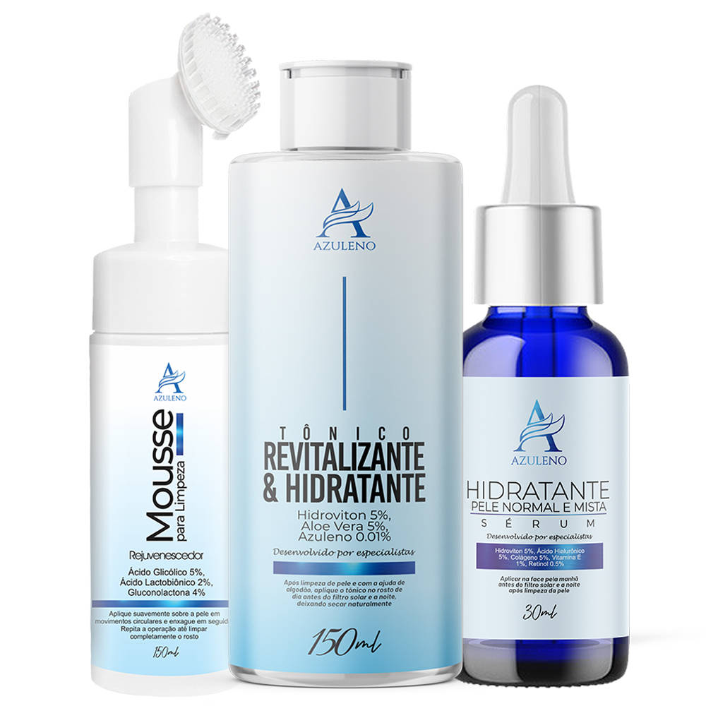 Rotina Skin Care para Pele Normal e Mista